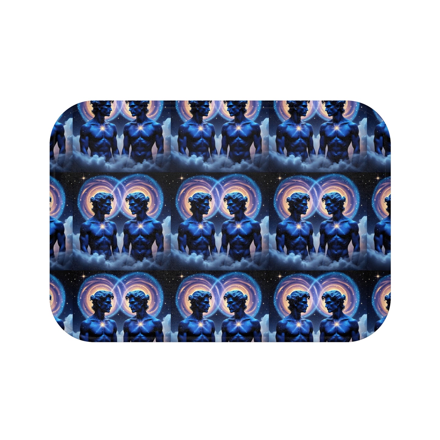 Gemini Male Twins Bath Mat