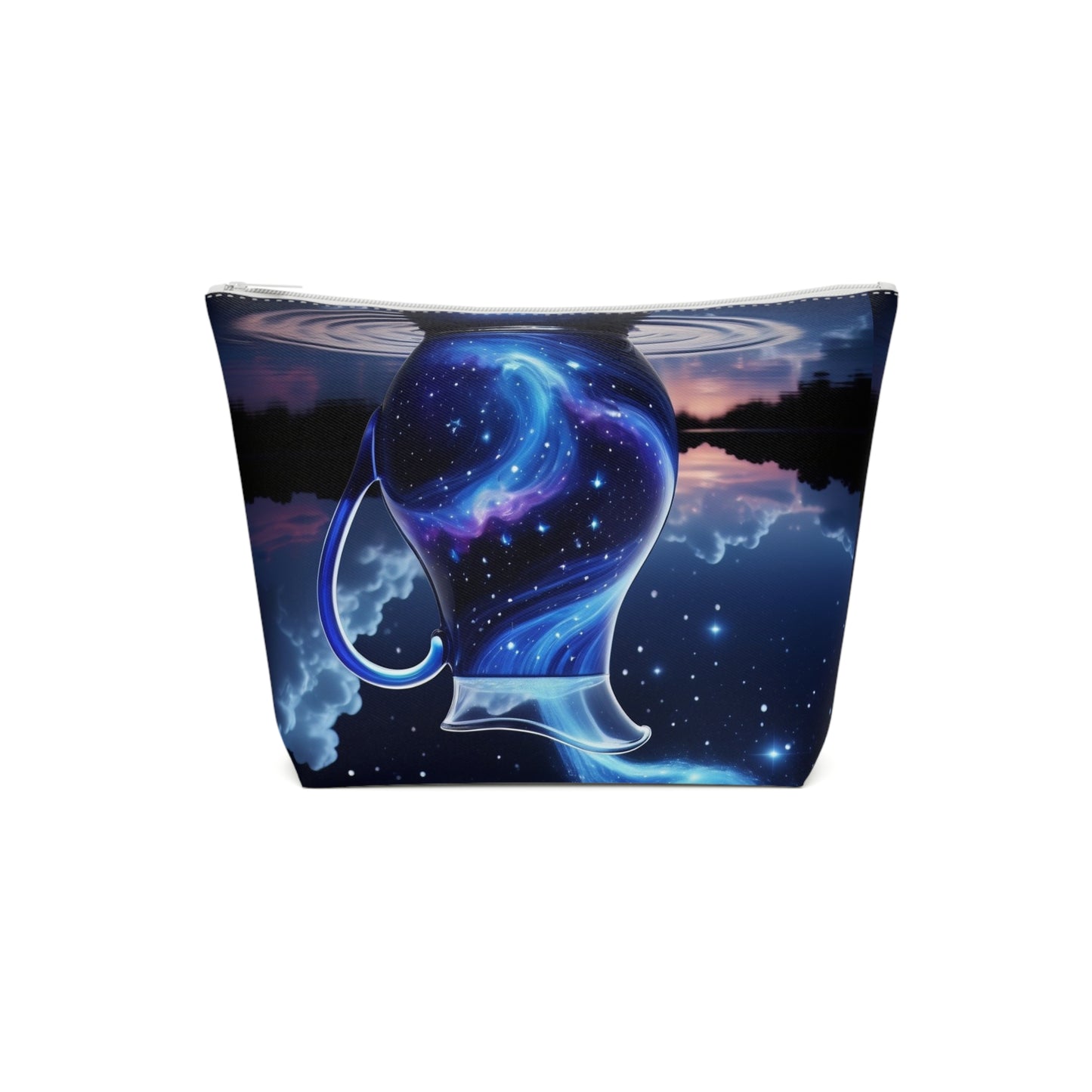 Aquarius Dawning Cotton Cosmetic Bag