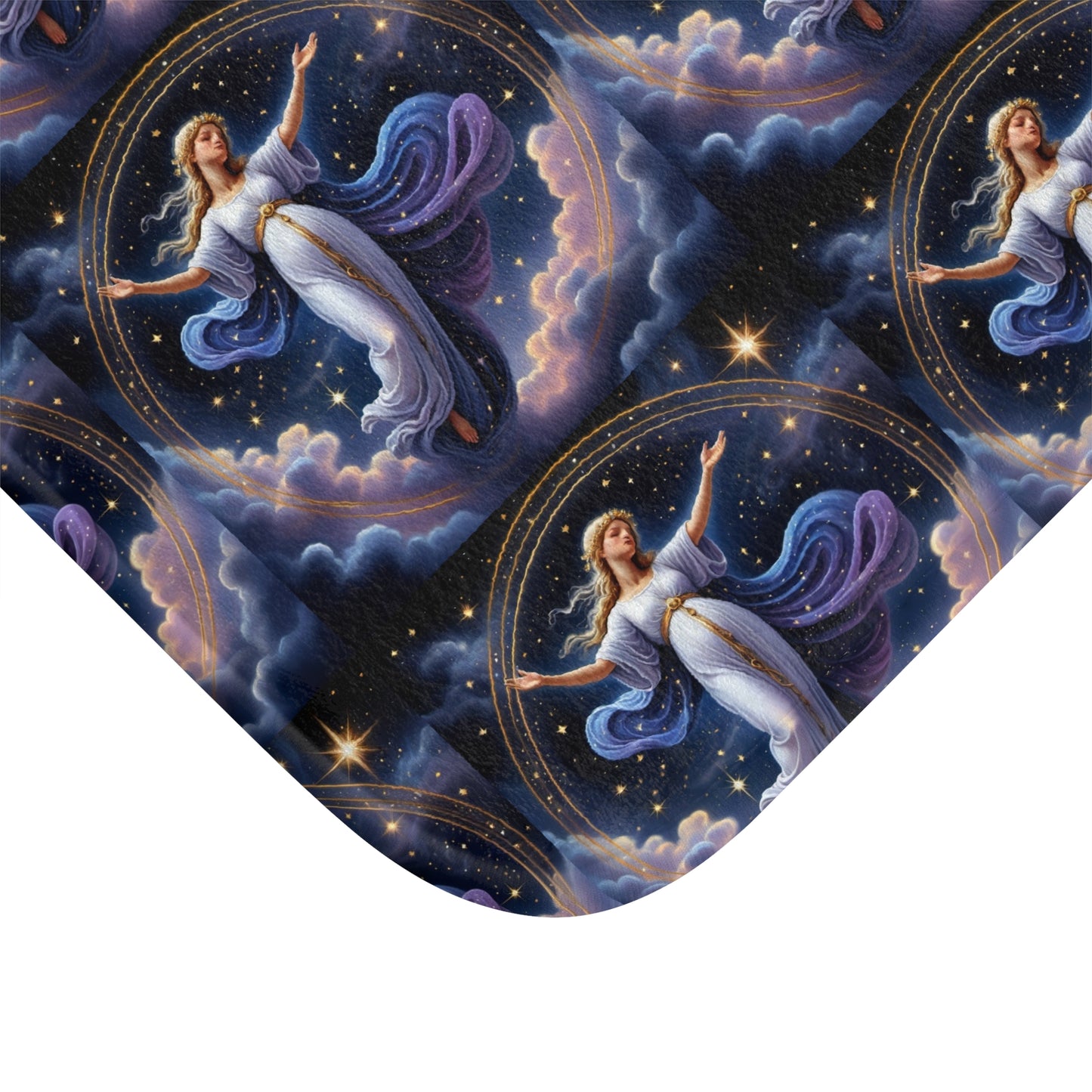 Virgo White Dress Bath Mat