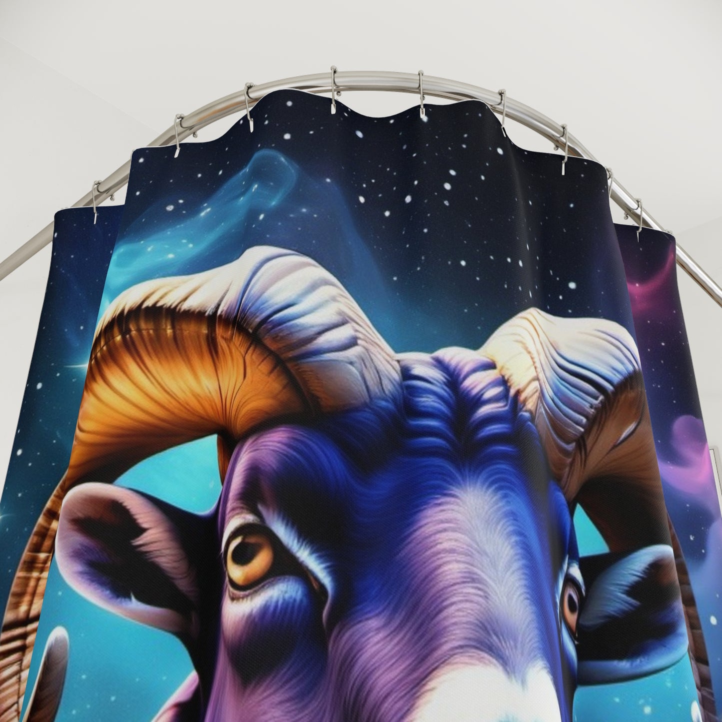 Aries Ram Shower Curtain