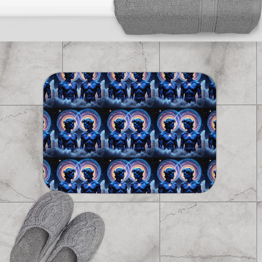 Gemini Male Twins Bath Mat