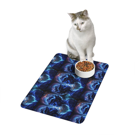 Gemini Twins Fur Baby Pet Food Mat (12x18)