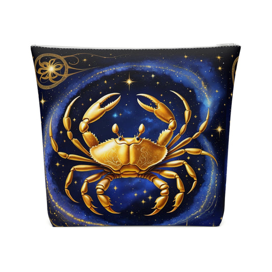 Golden Cancer Cotton Cosmetic Bag