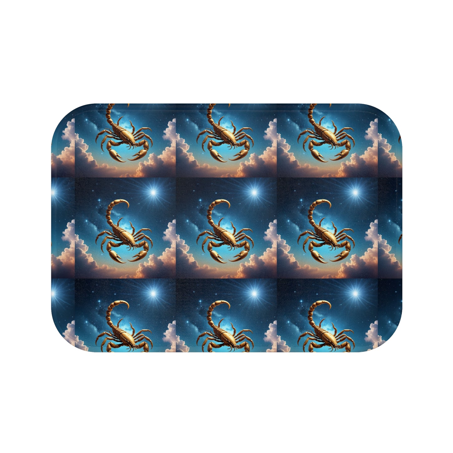 Golden Scorpio Bath Mat