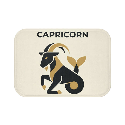 Capricorn Bath Mat – Zodiac Goat Astrological Bathroom Rug