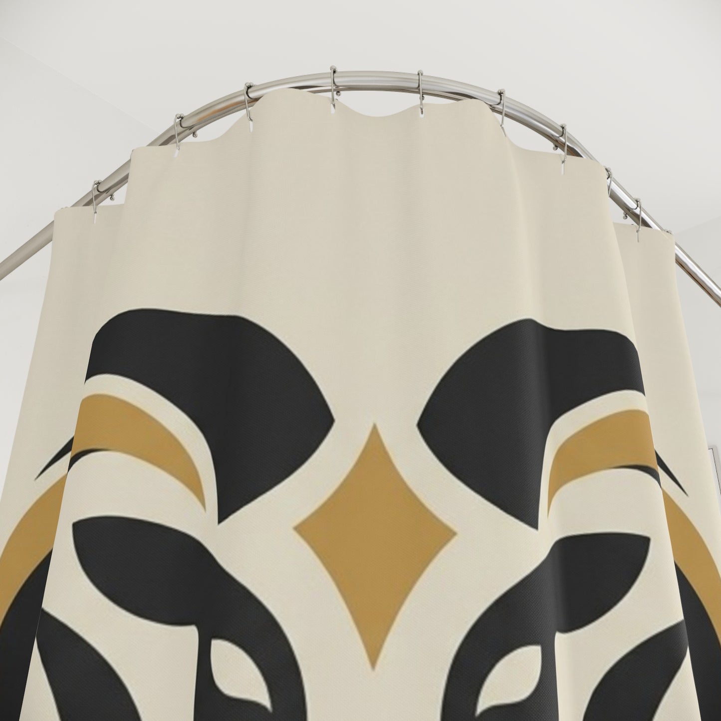 Aries Zodiac Shower Curtain — Ram Horoscope Bathroom Decor