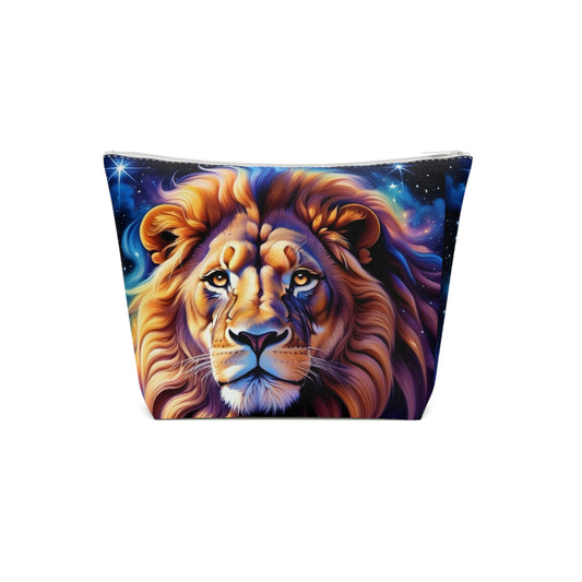 Leo Portrait Cotton Cosmetic Bag