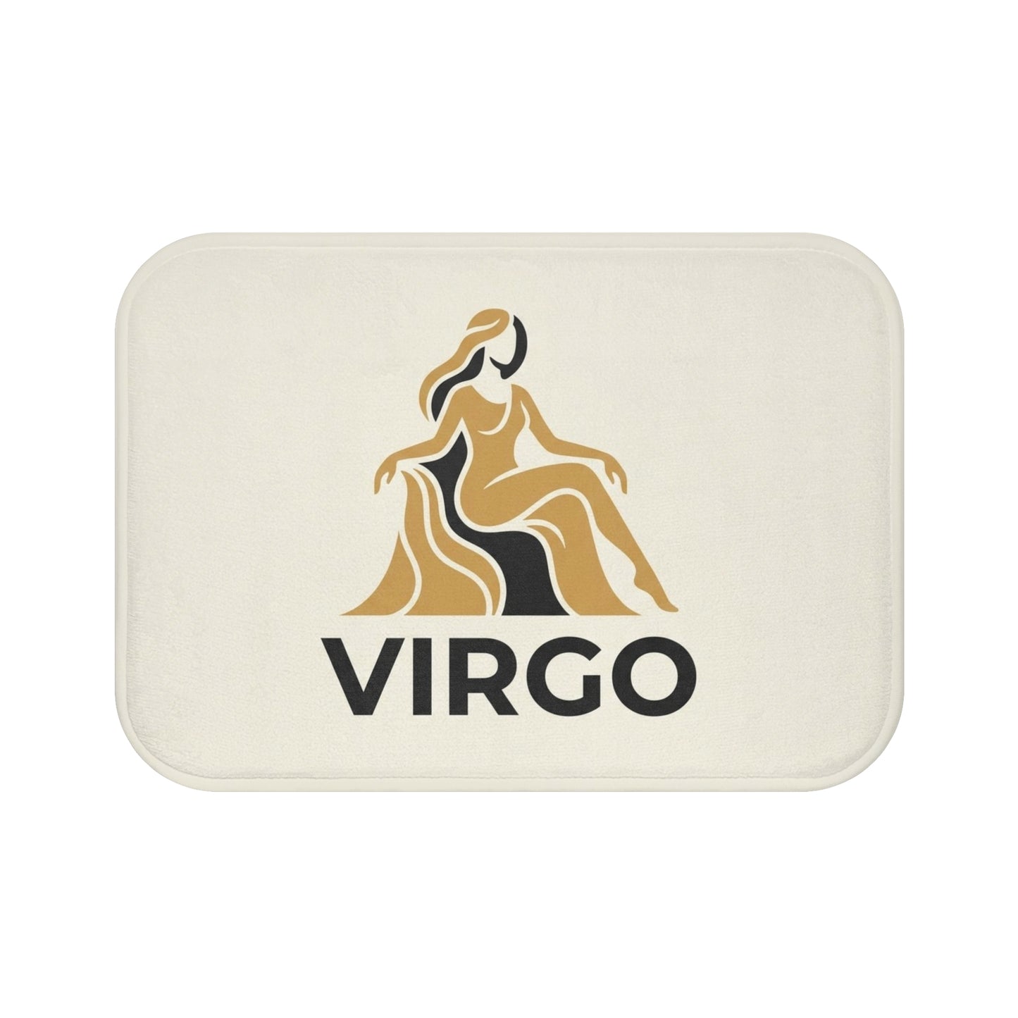 Virgo Zodiac Bath Mat — Astrological Sign Bathroom Rug for Virgo Fans