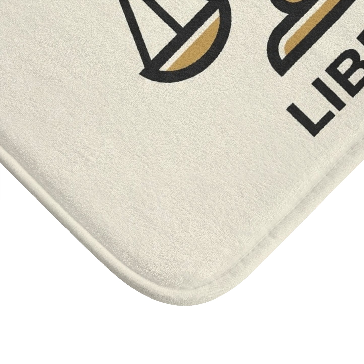 Libra Zodiac Bath Mat – Scales Astrology Bathroom Rug, Horoscope Gift for September/October