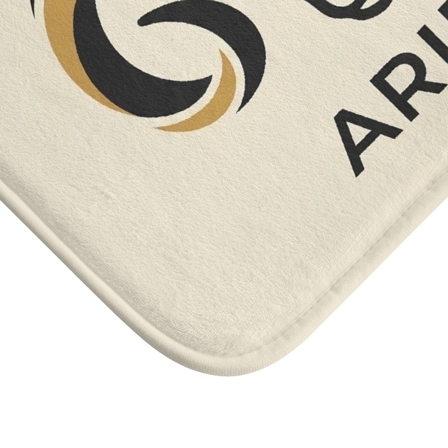 Aries Zodiac Ram Bath Mat — Astrology Shower Rug for Aries