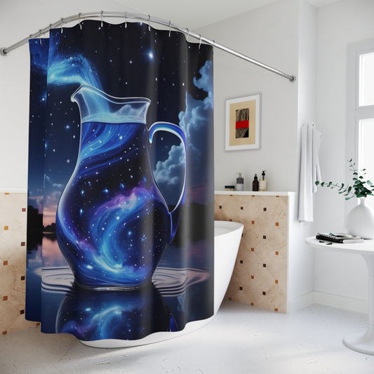 Aquarius Dawning Shower Curtain