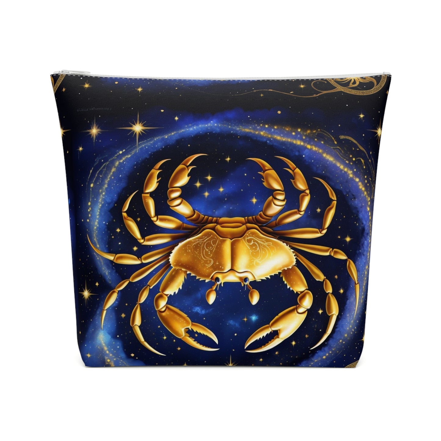 Golden Cancer Cotton Cosmetic Bag