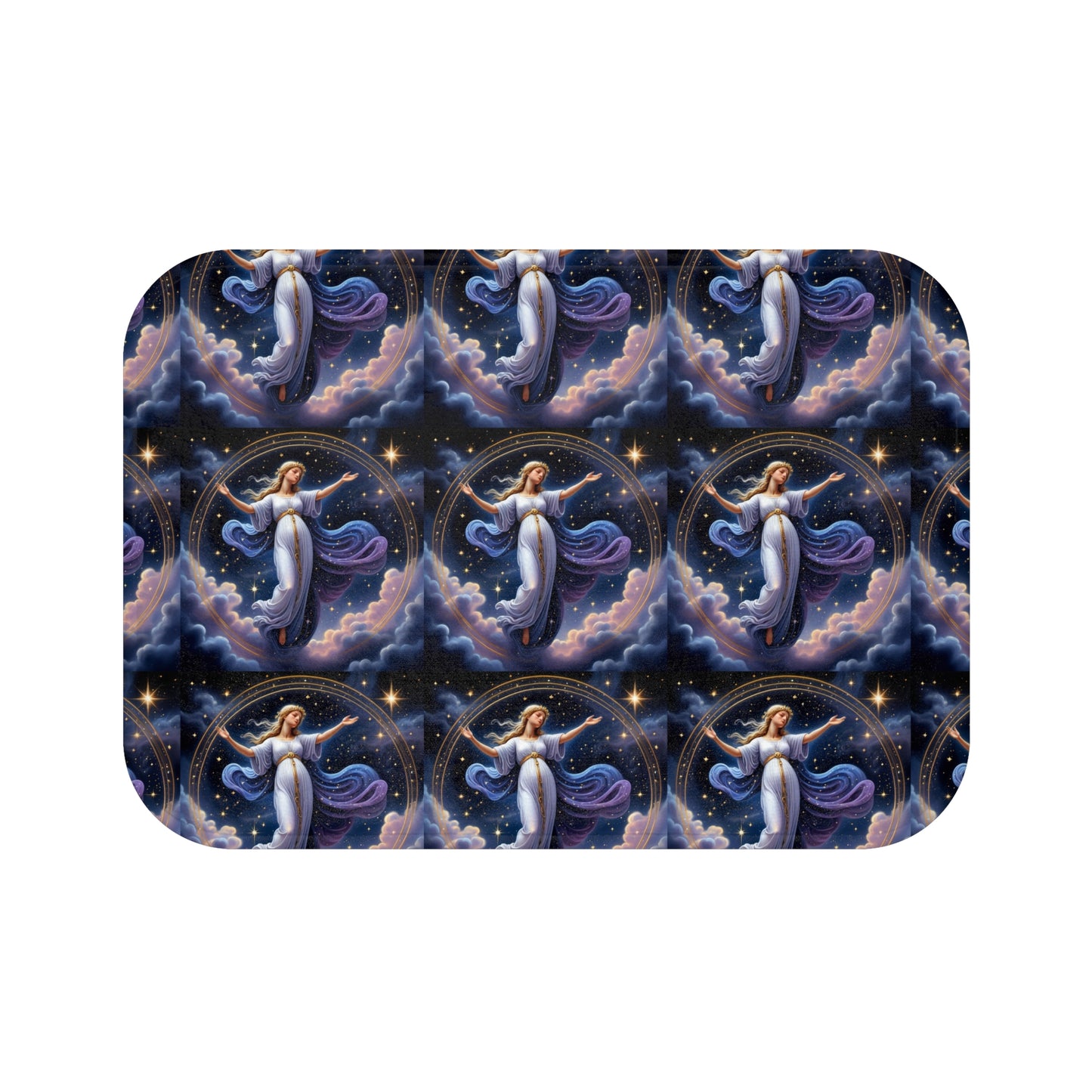 Virgo White Dress Bath Mat