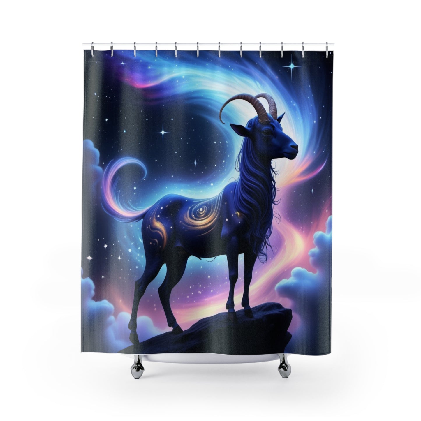 Capricorn Seagoat Shower Curtain