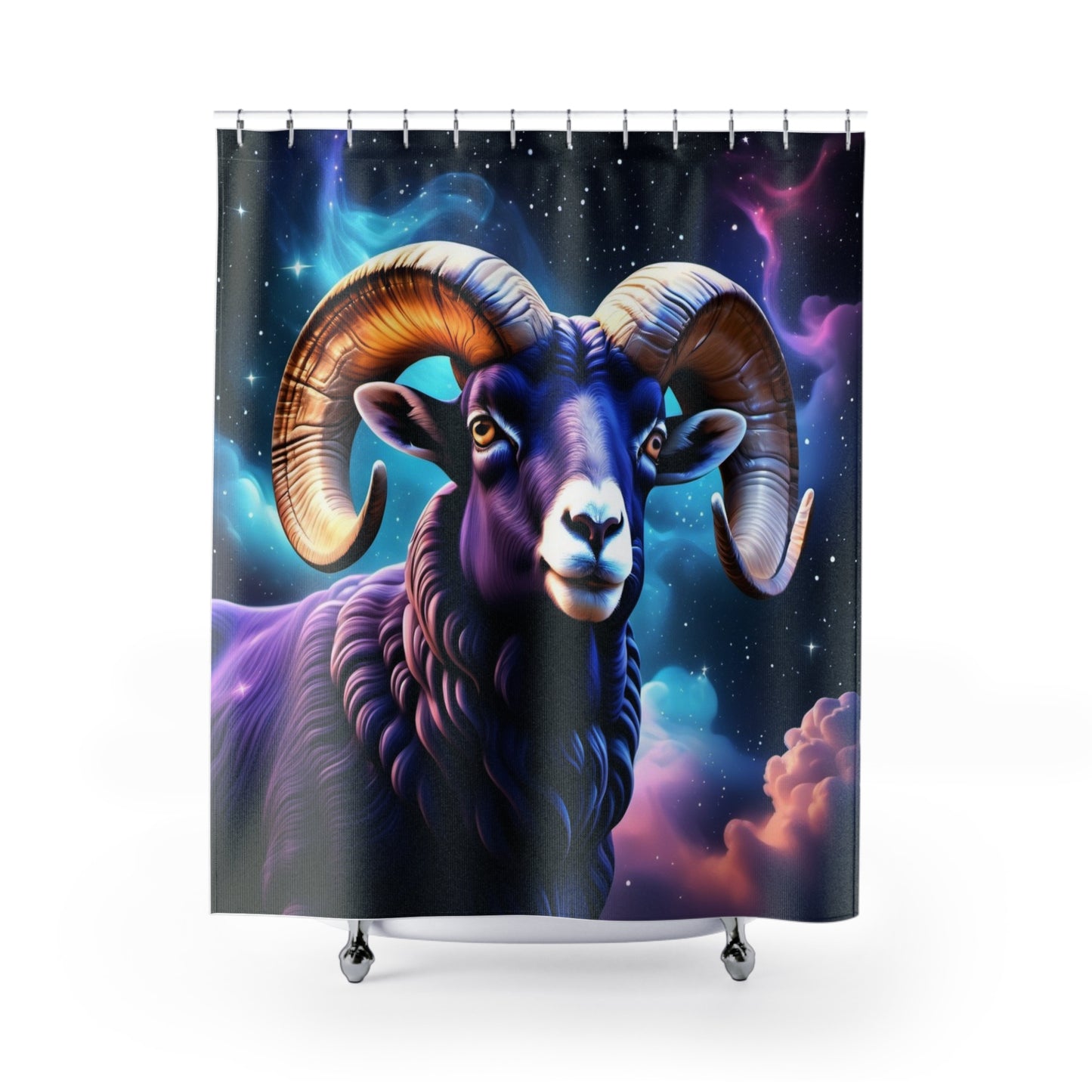 Aries Ram Shower Curtain