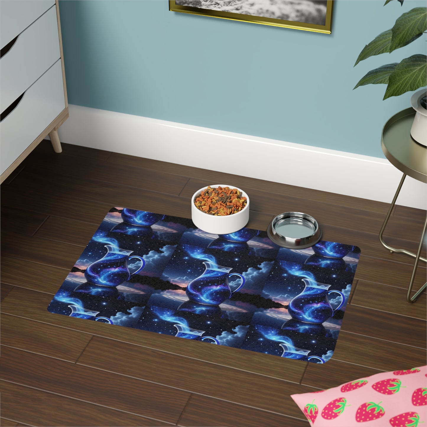 Dawning Aquarius Fur Baby Pet Food Mat (12x18)