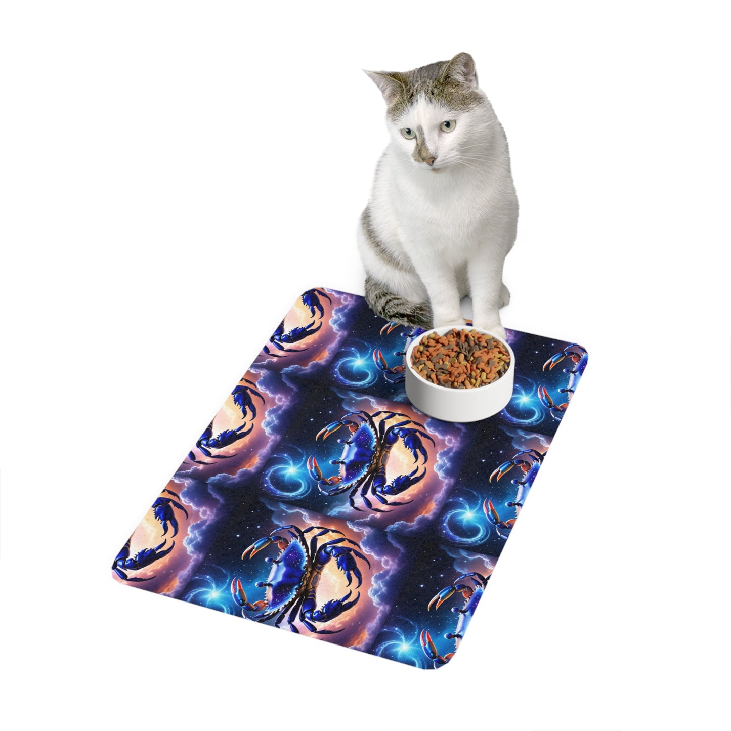 Cancer Fur Baby Pet Food Mat (12x18)