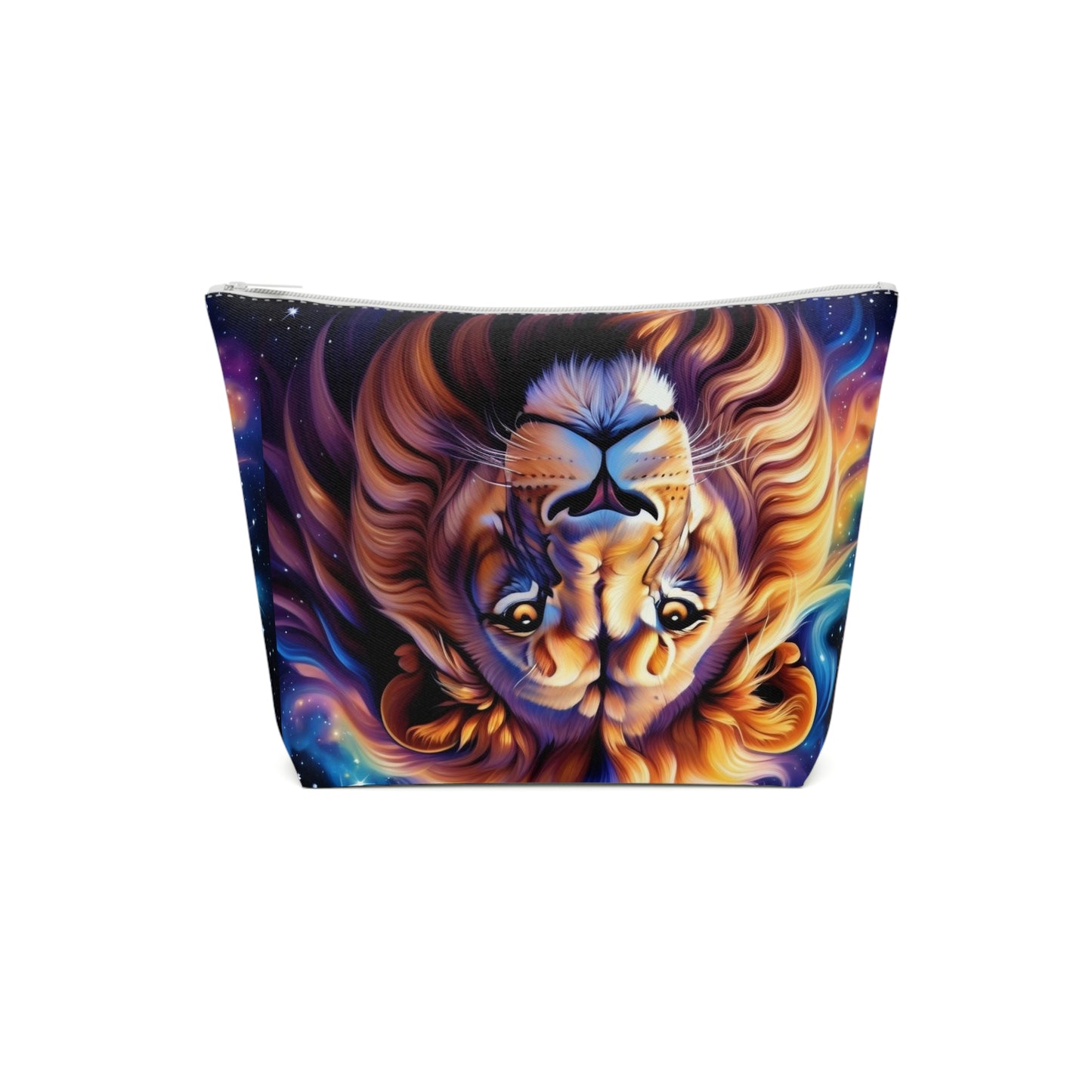 Leo Portrait Cotton Cosmetic Bag