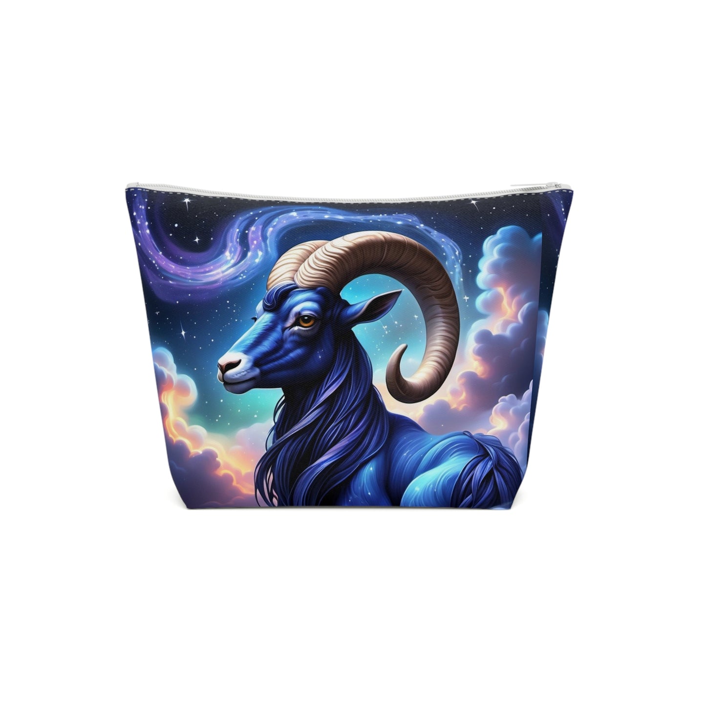 Capricorn Portrait Cotton Cosmetic Bag