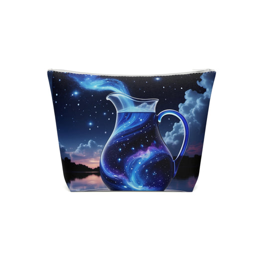 Aquarius Dawning Cotton Cosmetic Bag