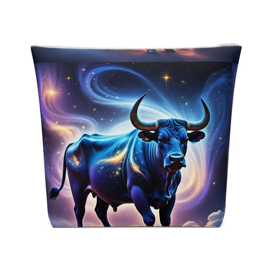 Taurus Bull Cotton Cosmetic Bag