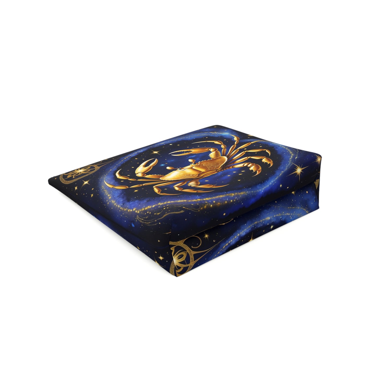 Golden Cancer Cotton Cosmetic Bag