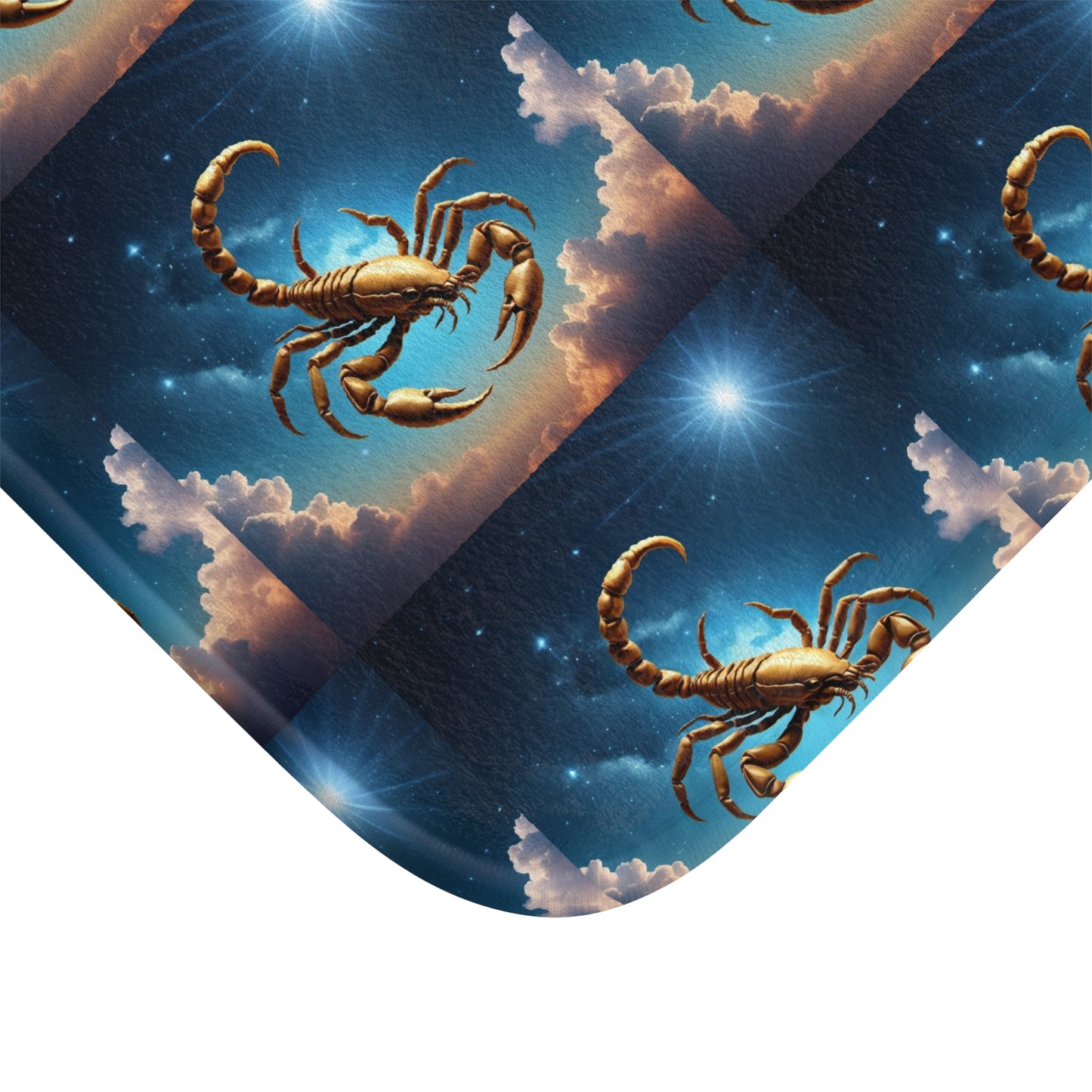 Golden Scorpio Bath Mat