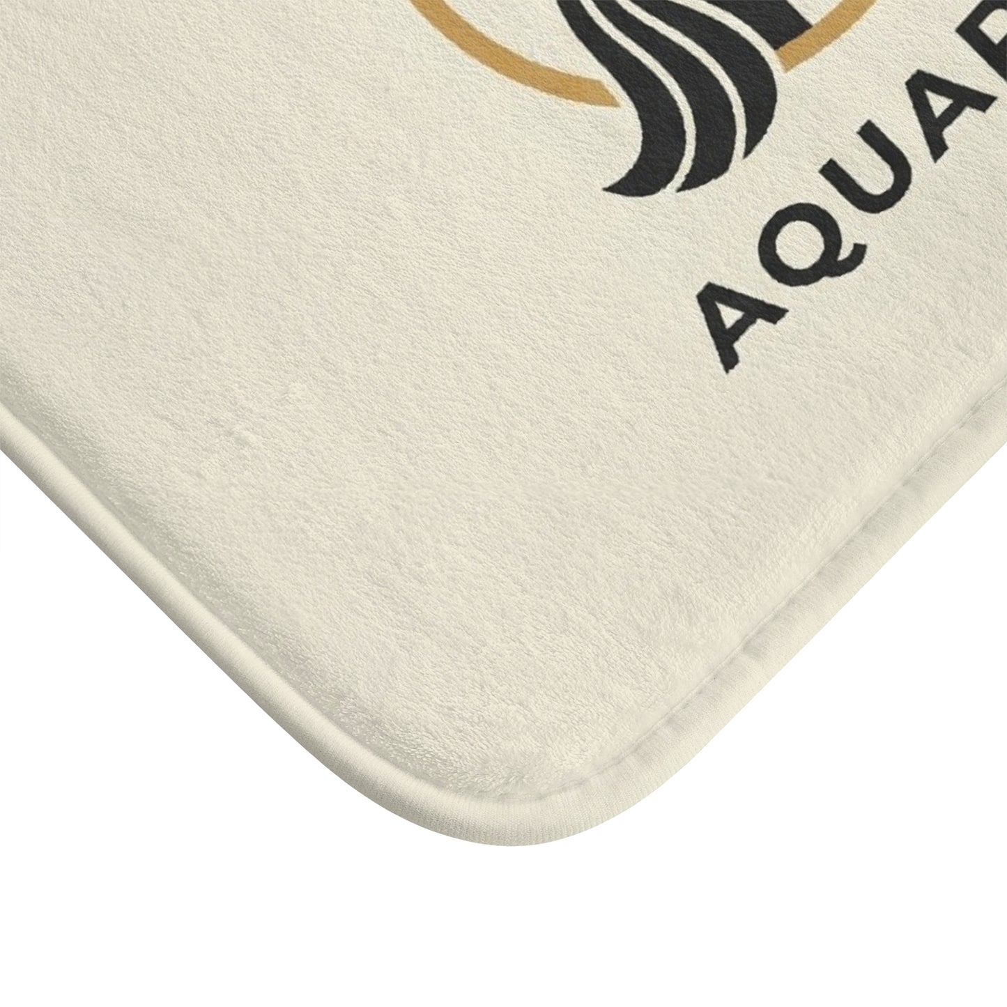 Aquarius Zodiac Bath Mat — Astrology Sign Bathroom Rug