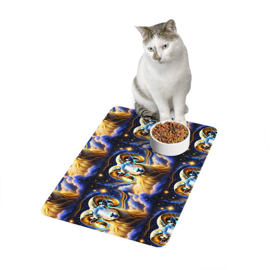 Golden Aries Pet Food Mat (12x18)