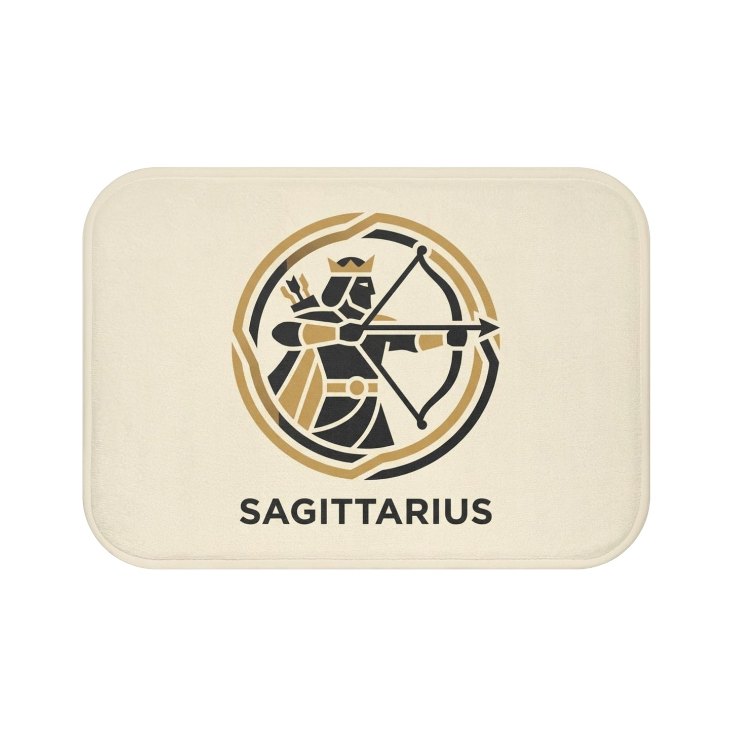 Sagittarius Bath Mat — Zodiac Archer Astrology Bathroom Rug