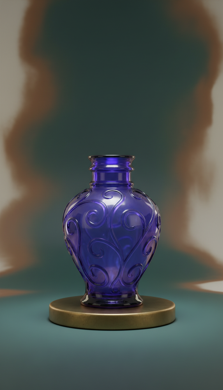 Enchanted Glass Apothecary Jar